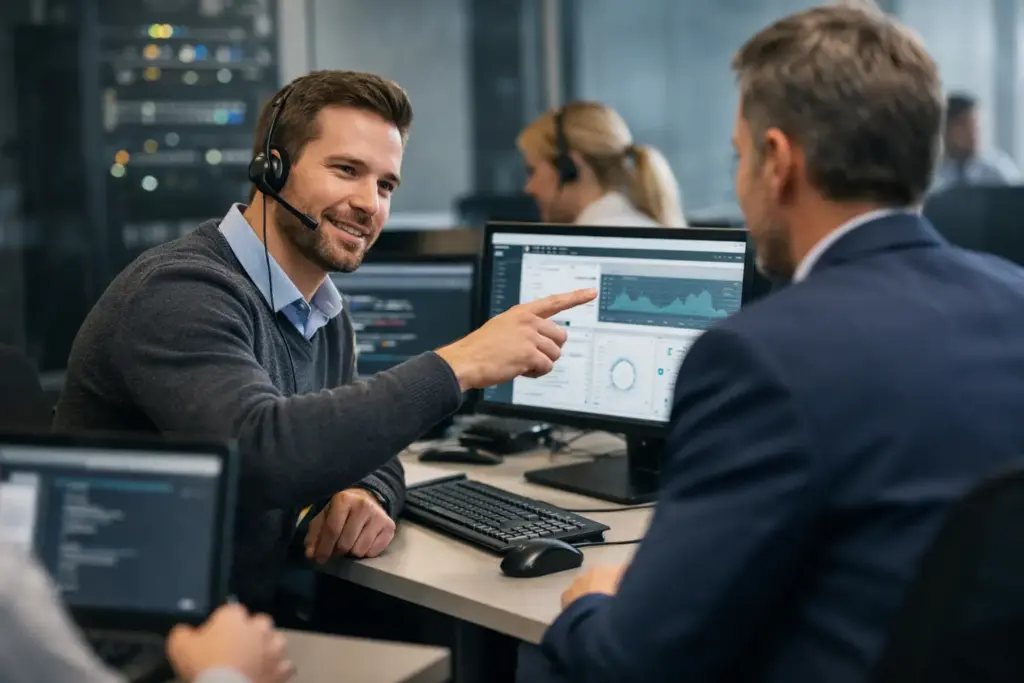 IT-helpdesk yrityksille vähentää käyttökatkoja
